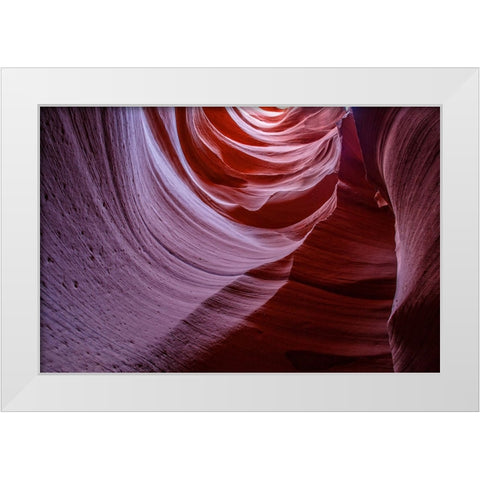 Antelope Canyon 6 White Modern Wood Framed Art Print by Lee, Rachel