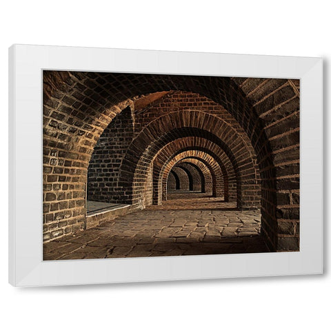 Architectural 1 White Modern Wood Framed Art Print by Lee, Rachel