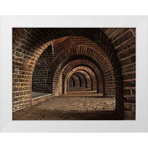 Architectural 1 White Modern Wood Framed Art Print by Lee, Rachel