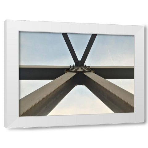 Architectural 2 White Modern Wood Framed Art Print by Lee, Rachel