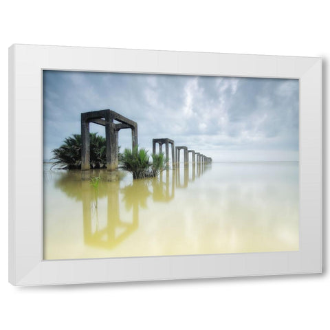 Architectural 4 White Modern Wood Framed Art Print by Lee, Rachel