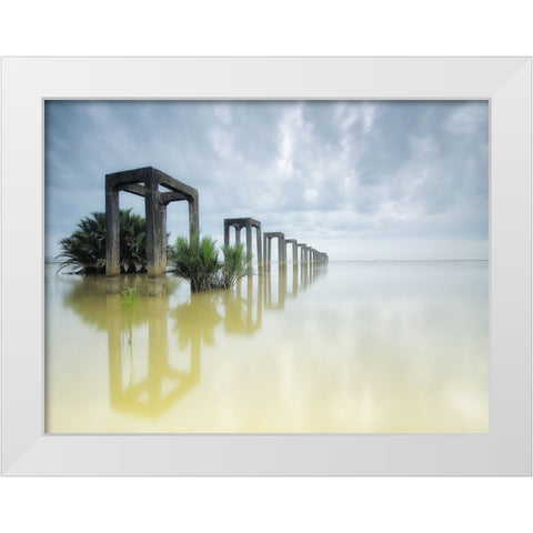 Architectural 4 White Modern Wood Framed Art Print by Lee, Rachel