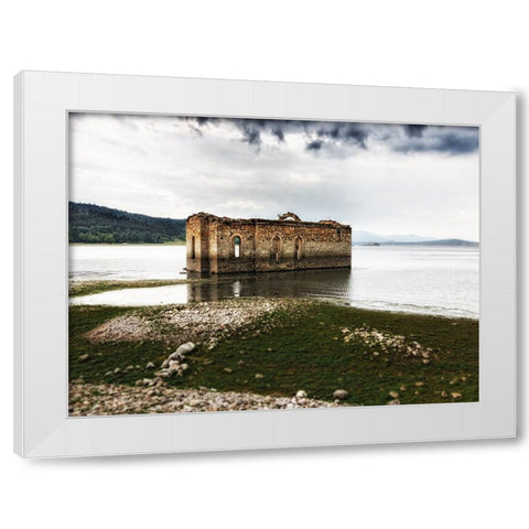 Architectural 5 White Modern Wood Framed Art Print by Lee, Rachel