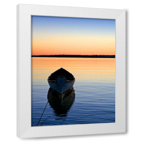 Beach 8 White Modern Wood Framed Art Print by Lee, Rachel