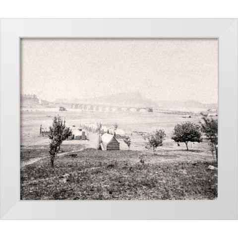 Chattanooga 1861 2 White Modern Wood Framed Art Print by Lee, Rachel