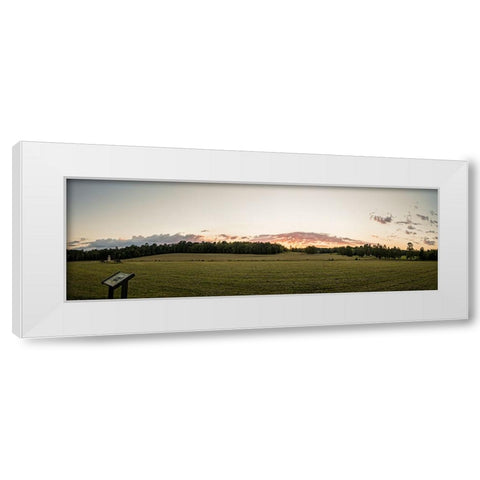 Chickamauga 14 White Modern Wood Framed Art Print by Lee, Rachel