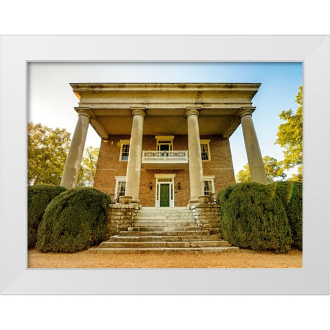 Chickamauga 18 White Modern Wood Framed Art Print by Lee, Rachel