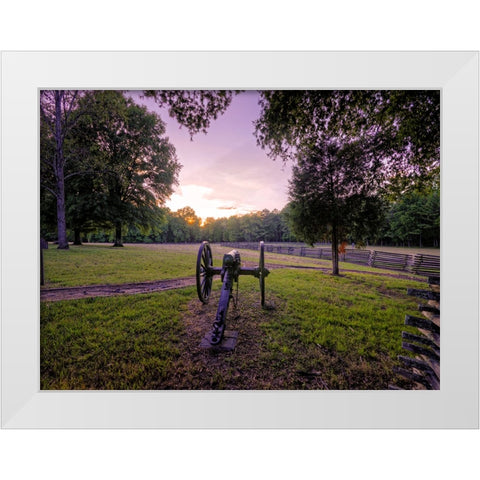 Chickamauga 2 White Modern Wood Framed Art Print by Lee, Rachel