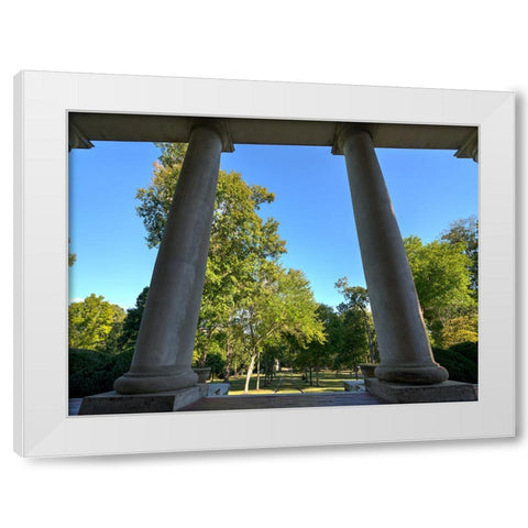 Chickamauga 20 White Modern Wood Framed Art Print by Lee, Rachel