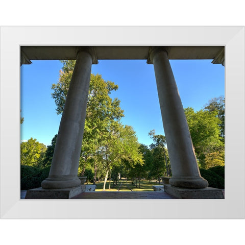 Chickamauga 20 White Modern Wood Framed Art Print by Lee, Rachel