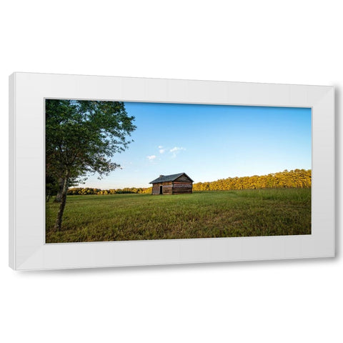 Chickamauga 3 White Modern Wood Framed Art Print by Lee, Rachel