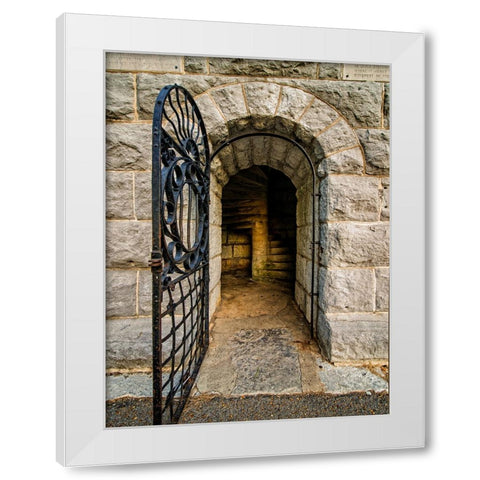 Chickamauga 9 White Modern Wood Framed Art Print by Lee, Rachel