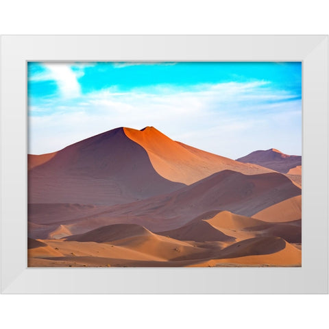 Desert 2 White Modern Wood Framed Art Print by Lee, Rachel