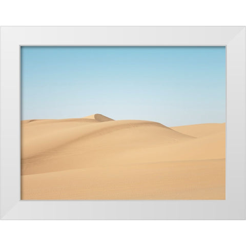Desert 4 White Modern Wood Framed Art Print by Lee, Rachel