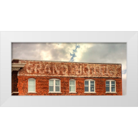 Grand Hotel White Modern Wood Framed Art Print by Lee, Rachel