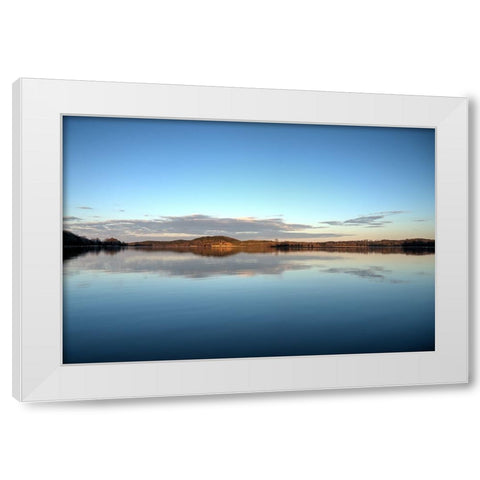 Hiwassee Refuge 1 White Modern Wood Framed Art Print by Lee, Rachel