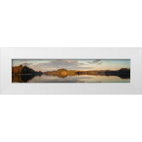Hiwassee Refuge 2 White Modern Wood Framed Art Print by Lee, Rachel