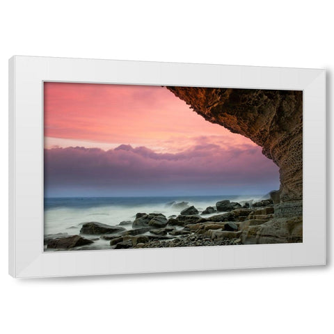 Ocean 2 White Modern Wood Framed Art Print by Lee, Rachel