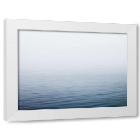 Ocean 38 White Modern Wood Framed Art Print by Lee, Rachel