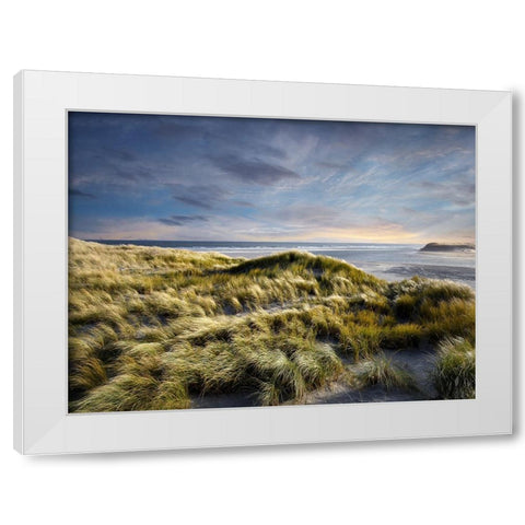 Ocean 62 White Modern Wood Framed Art Print by Lee, Rachel
