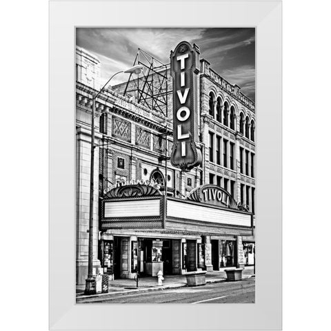 Old Tivoli BW White Modern Wood Framed Art Print by Lee, Rachel