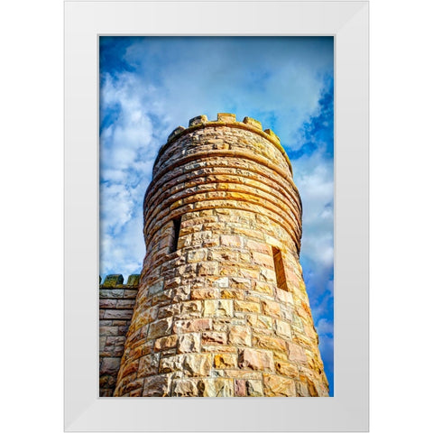 Point Park Tower 1 White Modern Wood Framed Art Print by Lee, Rachel