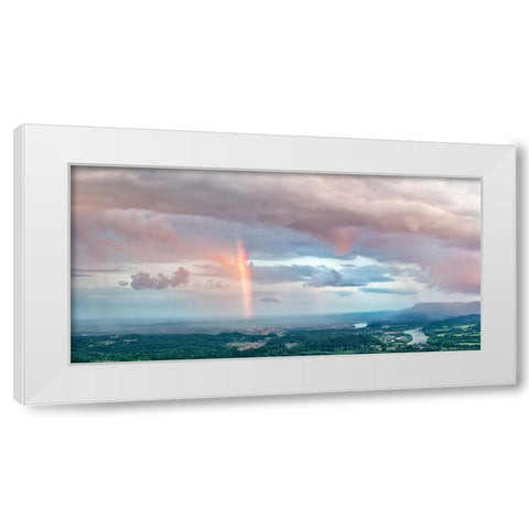 Pot O Gold White Modern Wood Framed Art Print by Lee, Rachel