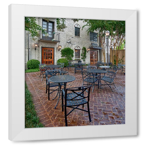 Scenic City 12 White Modern Wood Framed Art Print by Lee, Rachel