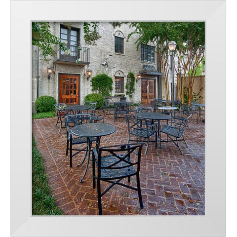 Scenic City 12 White Modern Wood Framed Art Print by Lee, Rachel