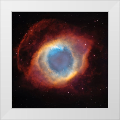 Sky 1 White Modern Wood Framed Art Print by Lee, Rachel