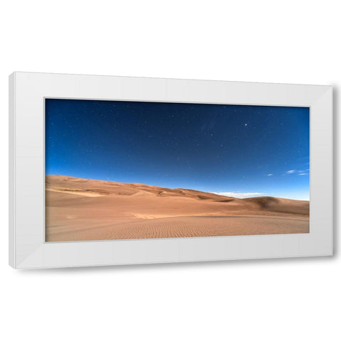 Sky 10 White Modern Wood Framed Art Print by Lee, Rachel