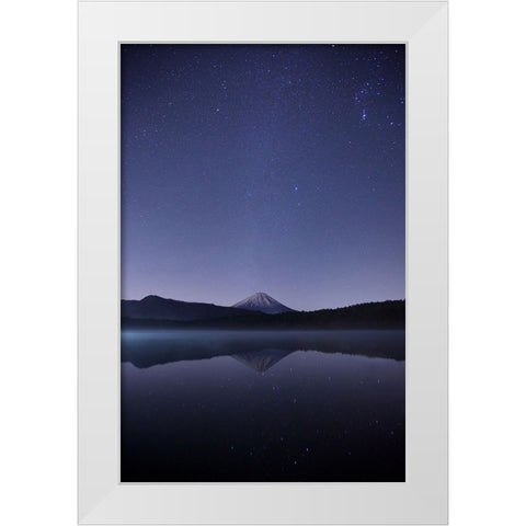 Sky 8 White Modern Wood Framed Art Print by Lee, Rachel