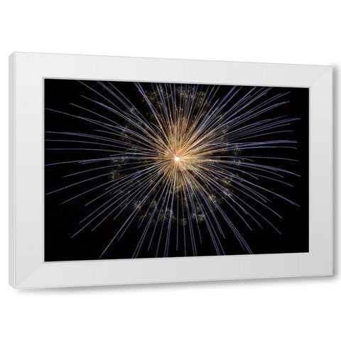 Sky 9 White Modern Wood Framed Art Print by Lee, Rachel