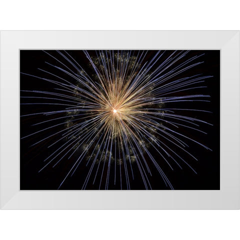 Sky 9 White Modern Wood Framed Art Print by Lee, Rachel