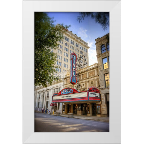Tivoli Jewel of the South White Modern Wood Framed Art Print by Lee, Rachel