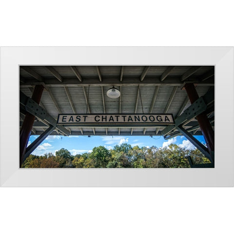 Train Detail 13 White Modern Wood Framed Art Print by Lee, Rachel