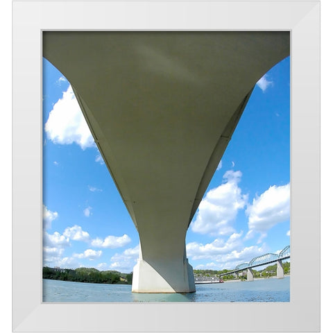 Under Market White Modern Wood Framed Art Print by Lee, Rachel