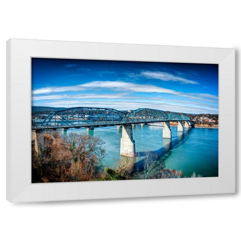 Walnut From Hunter Deck White Modern Wood Framed Art Print by Lee, Rachel