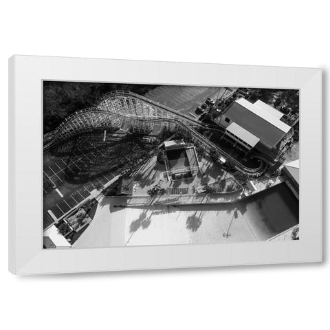 Waterville 2 White Modern Wood Framed Art Print by Malone, Will