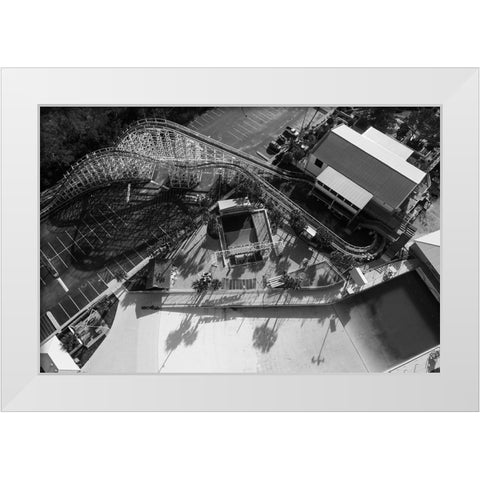 Waterville 2 White Modern Wood Framed Art Print by Malone, Will