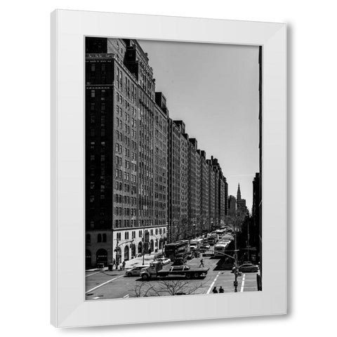 Highline 2 White Modern Wood Framed Art Print by Malone, Will