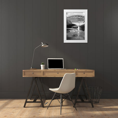 Talk of the Town 2 White Modern Wood Framed Art Print by Malone, Will