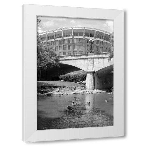 Talk of the Town 2 White Modern Wood Framed Art Print by Malone, Will