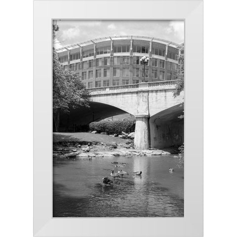 Talk of the Town 2 White Modern Wood Framed Art Print by Malone, Will