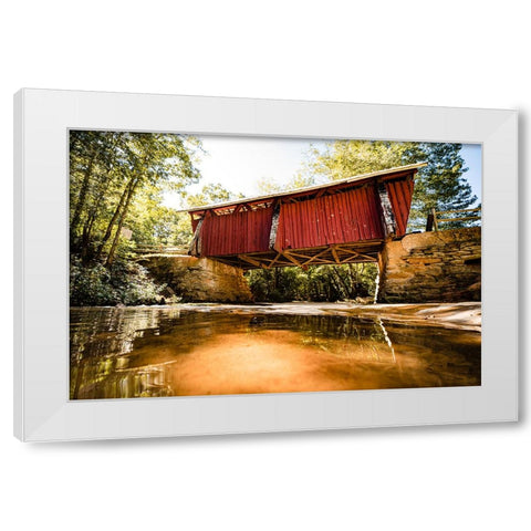 Campbellâ€™s Covered 1 White Modern Wood Framed Art Print by Malone, Will