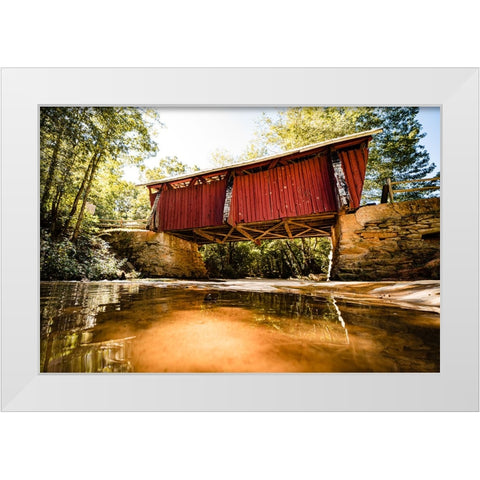 Campbellâ€™s Covered 1 White Modern Wood Framed Art Print by Malone, Will