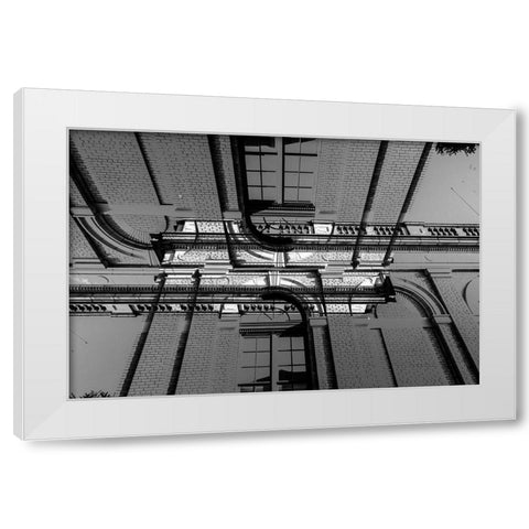 Anderson Doodle White Modern Wood Framed Art Print by Malone, Will