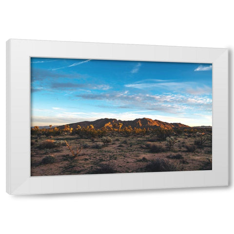 Desert Sky White Modern Wood Framed Art Print by Malone, Will