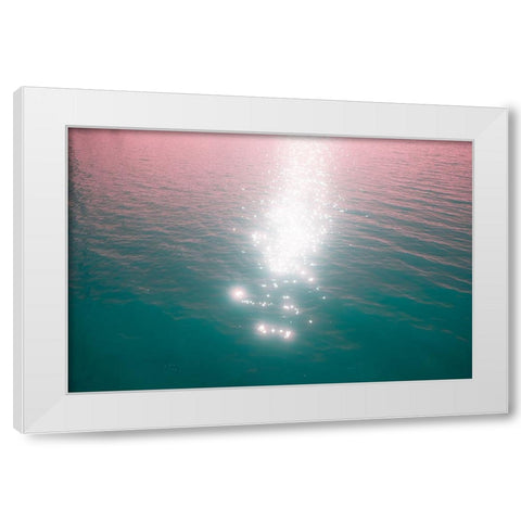 Lake Chatuge White Modern Wood Framed Art Print by Malone, Will