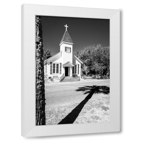 Our Lady of the Sea Shadow White Modern Wood Framed Art Print by Malone, Will